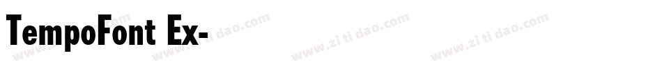 TempoFont Ex字体转换